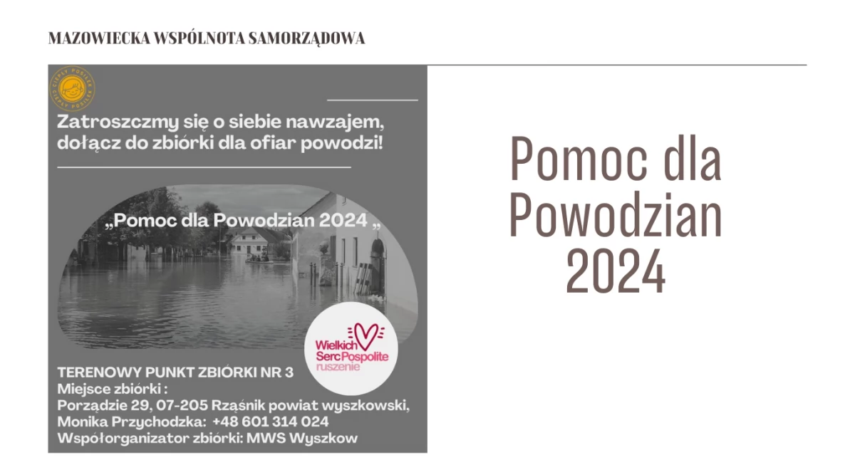 Aktualności, Wyszków powodzian - zdjęcie, fotografia