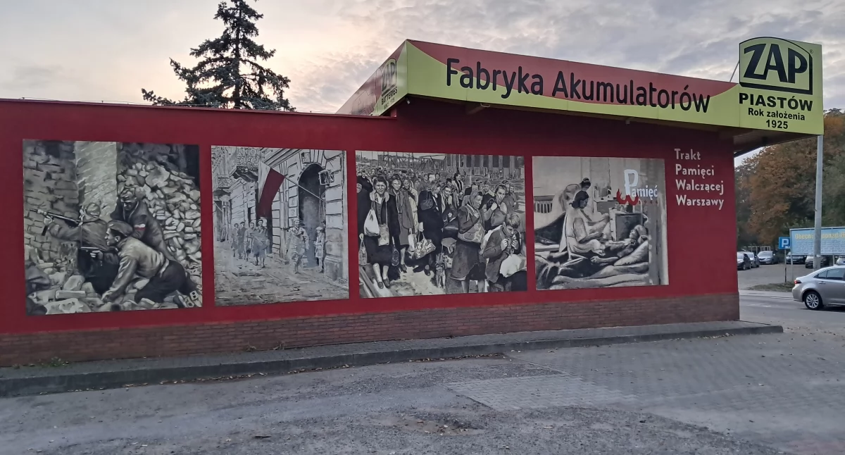 News, Mural Piastowie patron wiaduktu - zdjęcie, fotografia
