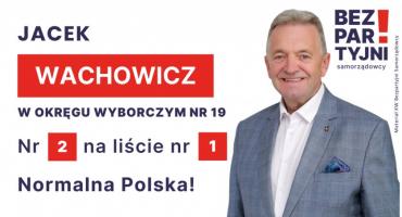 WACHOWICZ JACEK - OKRĘG WYBORCZY NR 19 - nr 2 na liście - Sejm 2023