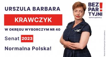 Urszula Barbara Krawczyk - okręg nr 40 - Senat 2023