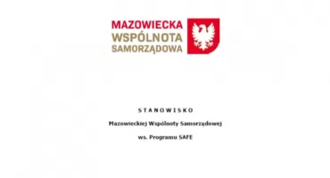 Stanowisko MWS ws. Programu SAFE