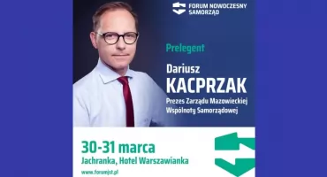 Forum Nowoczesny Samorząd - już 30-31 marca!