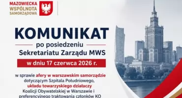 Komunikat Sekretariatu MWS 18.06.2026