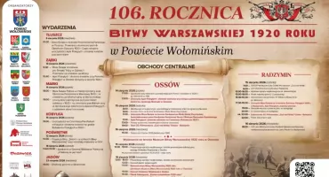 Ziemia Wołomińska w hołdzie bohaterom 1920 roku. Obchody 106. rocznicy Bitwy Warszawskiej